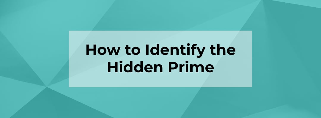 Blog Banner - How to Identify the Hidden Prime